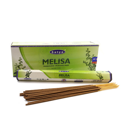 Благовония Satya Hexa MELISA Милисса аромапалочки уп-6шт SH-MEL