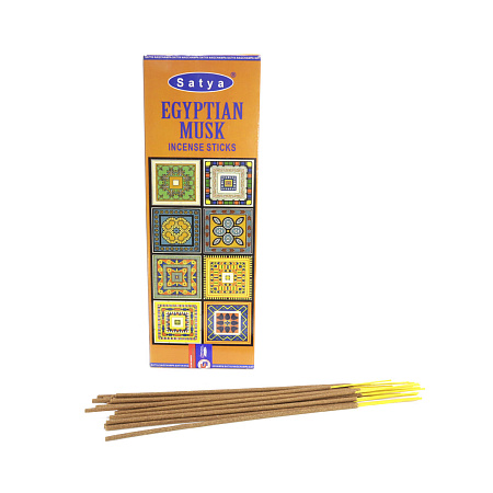 Благовония Satya Hexa Egyptian Musk Египетский Муск аромапалочки уп-6шт SH-EMU