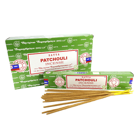 Благовония Satya B 450B15Pat Patchouli Пачули 15gm уп-12шт