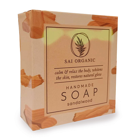 Мыло глицериновое с маслом Sandal Сандала