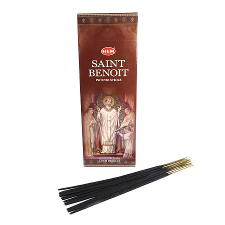 Благовония HEM SAINT BENOIT Святой Бенуа уп-6шт Избавление от 100 болезней