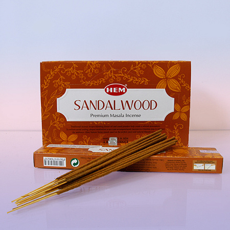 Благовония HEM NS Sandalwood масала 15gm уп 12шт 