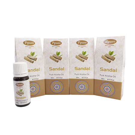 Масло Ppure SANDAL 10мл Сандал ароматическое масло для аромаламп 