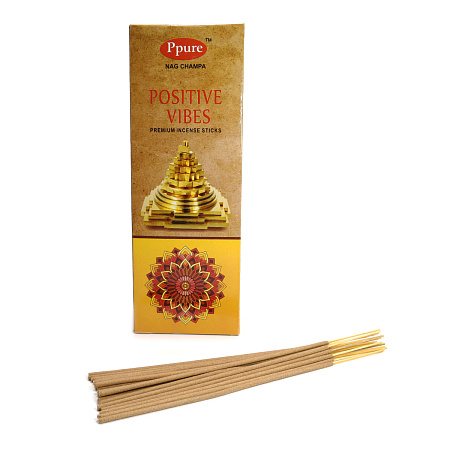 Благовония Ppure POSITIVE VIBES Hexa аромапалочки уп-6шт PPH083