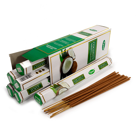 Благовония Ppure COCONUT Кокос Hexa аромапалочки уп-6шт  