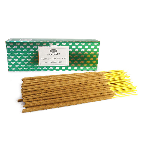 Благовония весовые Ppure Maa Laxmi УЦЕНКА уп-200гр Лакшми Лотос Роза Сакура денежные