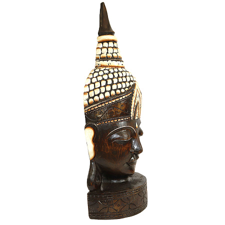 Сувенир из дерева Голова Будда дерево Суар 70см