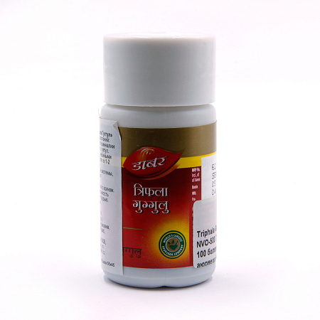 Triphala Guggul Ganga Трифала от 100 болезней 100таб