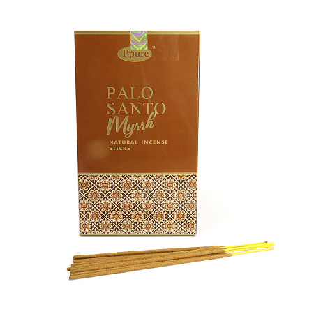 Благовония Ppure 15гр PPR0113 Palo Santo Myrrth уп-12 шт Пало Санто и Мирра