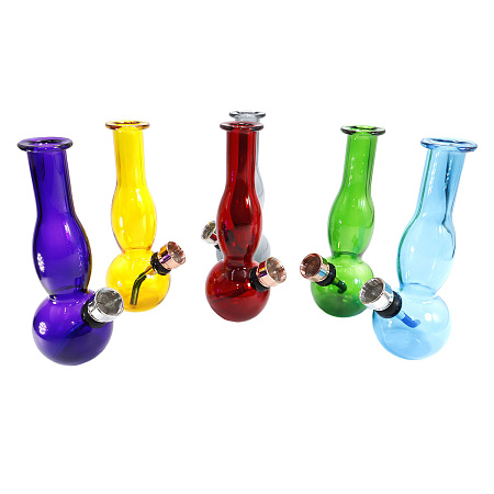 Бонг GlassBong ZGB02  13см стекло цвета в ассортименте