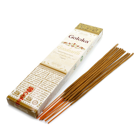 Благовония Goloka Goodearth уп-12шт светлые с пыльцой 15g