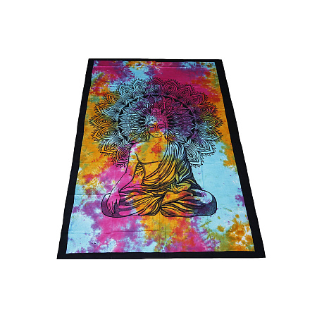 Покрывало Будда 210см-135cм хлопок 