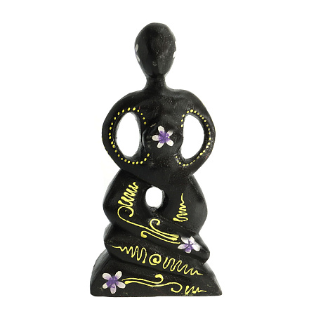 Статуэтка абстракция BLACK Все равно ты будешь мой навеки вместе 20см дерево Албезия