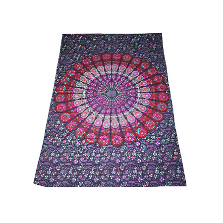 Покрывало Мандала 210см-135cм хлопок 