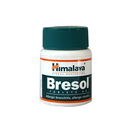 Bresol Himalaya Бреcол профилактика бронхиальной астмы 60таб