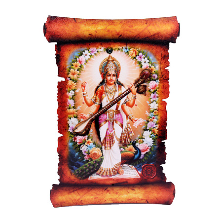 Картина объемная Сарасвати ХДФ 42,5см-29,5см 