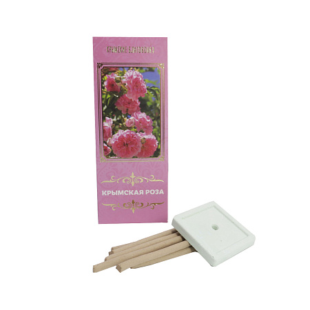 Натуральные Благовония Арома Крымская Роза 10шт 