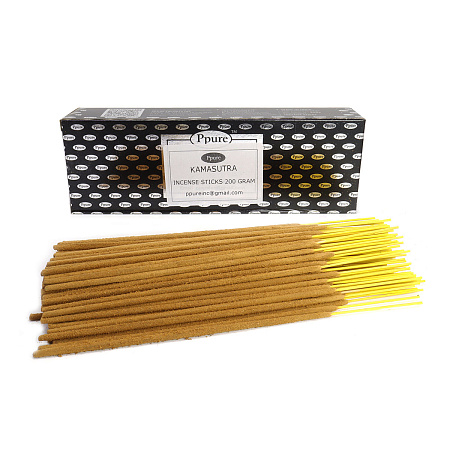 Благовония весовые Ppure Kamasutra УЦЕНКА уп-200гр Камасутра аромапалочки масала