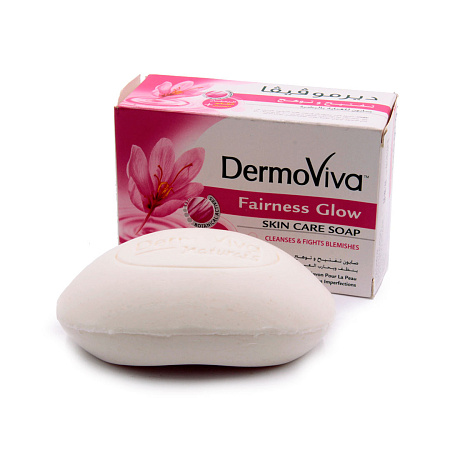 Мыло для лица Dermo Viva Fairness Glow Dabur 125гр срок годности до 03/24г