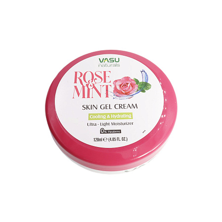 Крем VASU для кожи Rose Mint с маслом из лепестков Роз 120мл