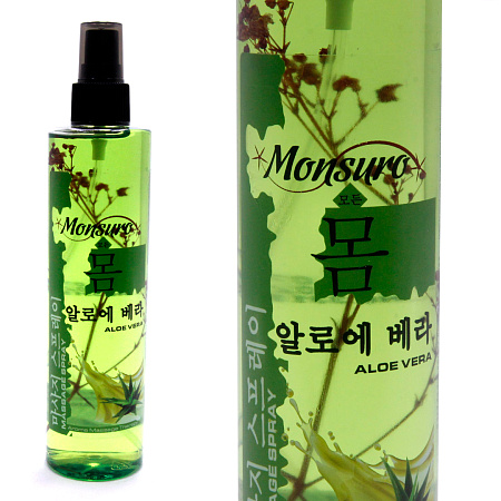 Масло массажное спрей Monsuro Aloe Vera 250ml