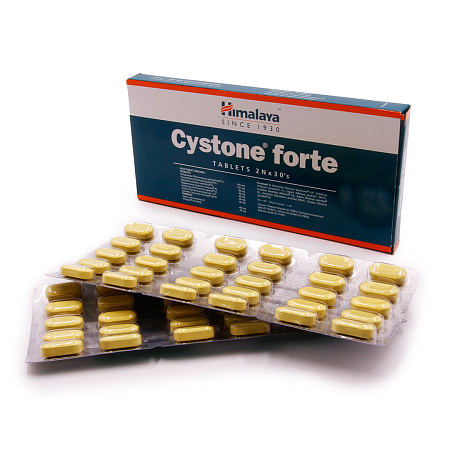 Cystone forte Himalaya Цистон Форте лечении мочекаменной болезни 2пл по 30таб 