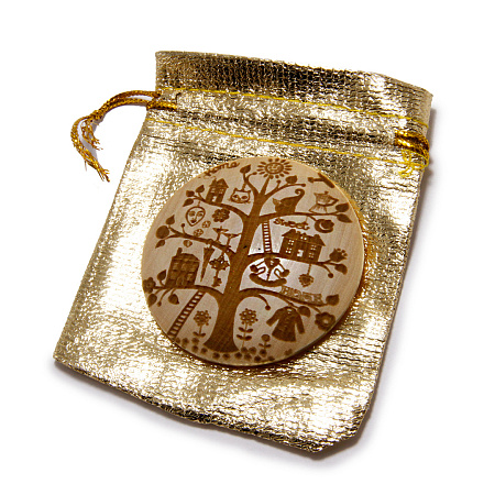 Амулет оберег Дерево Желаний символ изобилия, богатства и исполнения желаний 5см дерево