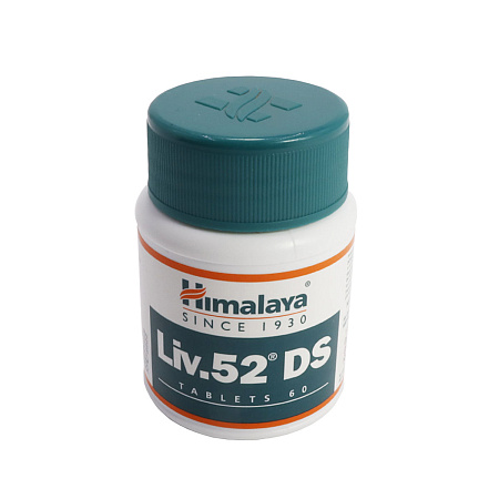 Liv-52 DS Himalaya Лив 52 лечение печени 60таб