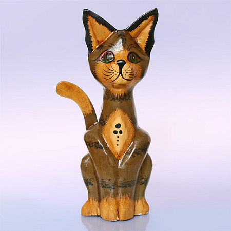 Статуэтки из дерева Набор кошек 3 в 1 SRJ4024 30см 20см 25см