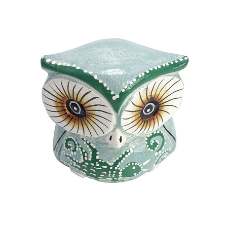 Статуэтка из дерева Сова 10см SWA-03CG дарует мудрость, карьерный рост, успех и изобилие