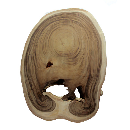 Слэб для декора интерьера  из ценных пород дерева Суар 110см-83см-7см 23кг