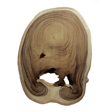 Слэб для декора интерьера  из ценных пород дерева Суар 110см-83см-7см 23кг