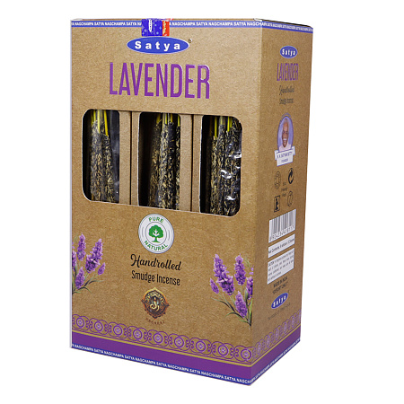 Благовония SATYA Smudge Series Lavender 1шт 9 палочек 