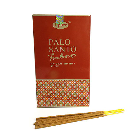 Благовония Ppure 15гр PPR0111 Palo Santo Frankincense уп-12 шт Пало Санто и Ладан