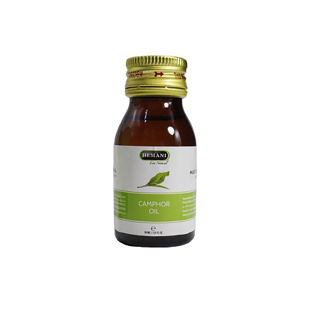 Арабское Масло HEMANI Camphor oil Камфора косметическое 30мл  