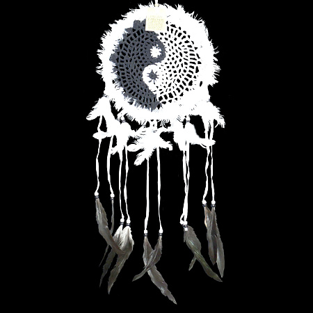 Ловец снов оберег Инь-Янь гармонизация пространства d-22м-60см