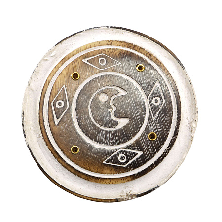 Подставка под благовония Тарелочка УЦЕНКА из дерева в ассортименте