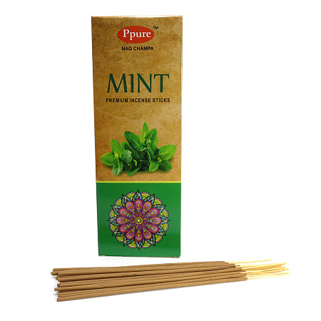 Благовония Ppure MINT Hexa аромапалочки уп-6шт Мята PPH075