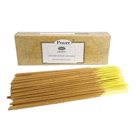 Благовония весовые Ppure Fruity УЦЕНКА уп-200гр Фруктовые аромапалочки масала