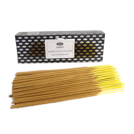 Благовония весовые Ppure Amber УЦЕНКА уп-200гр Поглощает отрицательную энергию и дарует Удачу