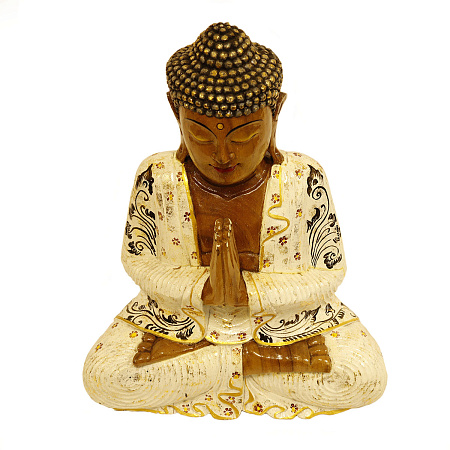 Фигурка деревянная Будда благославляющий дерево Суар 50см