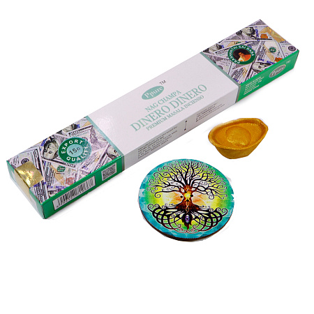 Набор для любимых женщин Шарф, браслет в мешочке, благовоние, подставка