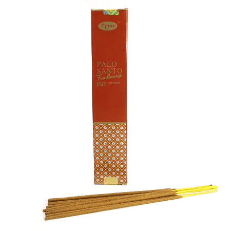 Благовония Ppure 15гр PPR0111 Palo Santo Frankincense уп-12 шт Пало Санто и Ладан