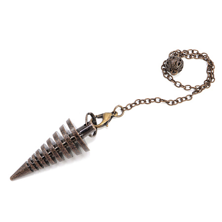 Маятник для биолокации металлический профессиональный конус 4.5см