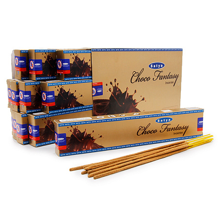 Благовония Satya M 450M15CF CHOCO FANTASY Шоколадная фант 15gm уп-12шт