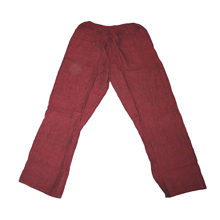 Штаны прямые лен цвета Микс