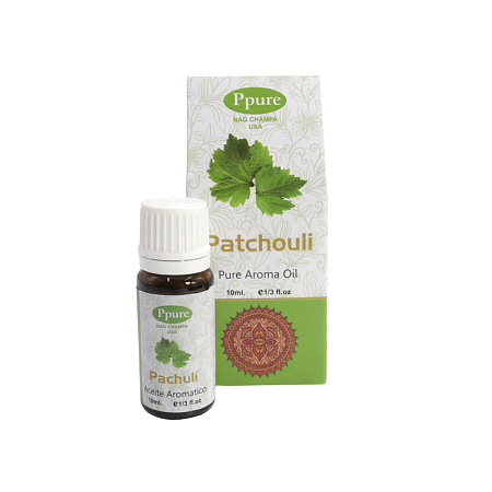 Масло Ppure PATCHOULI 10мл уп-4шт Пачули ароматическое масло для аромаламп 
