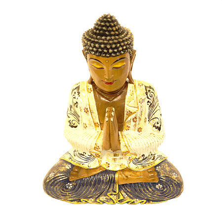 Фигурка деревянная  Будда медитирующий дерево Суар 40см