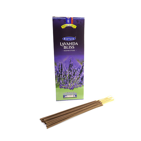 Благовония Satya Hexa Lavender Bliss Лавандовое Блаженство аромапалочки уп-6шт SH-LAB