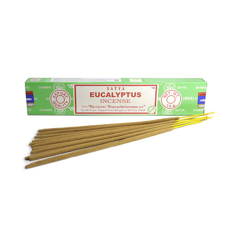 Благовония Satya B 450B15Eu Eucalyptus Эвкалипт 15gm уп-12шт